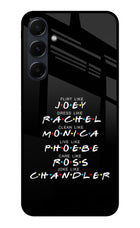 FRIENDS Character Samsung A35 5G Glass Case