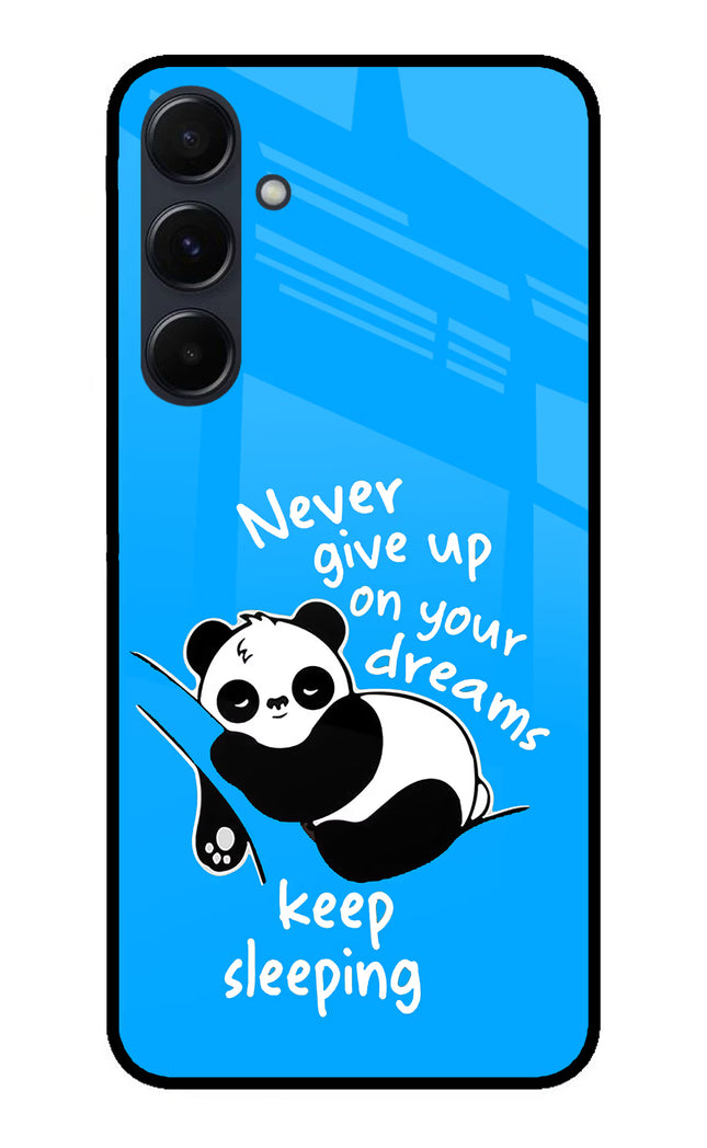Keep Sleeping Samsung A35 5G Glass Case