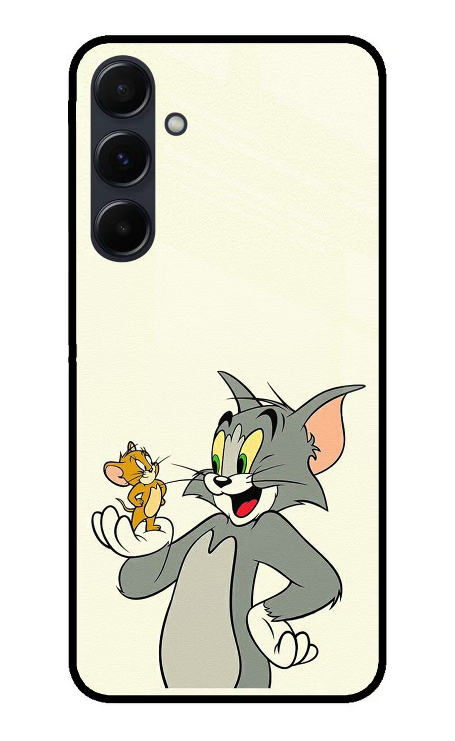 Tom & Jerry Samsung A35 5G Back Cover, Metal case