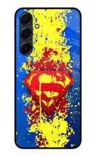 Superman logo Samsung A35 5G Glass Case