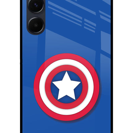 Shield Samsung A35 5G Glass Case Back Cover by Casekaro