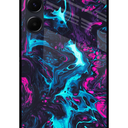 Abstract Samsung A35 5G Glass Case