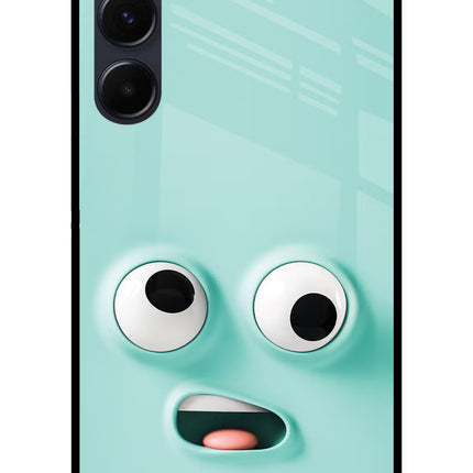 Funny Cartoon Samsung A35 5G Glass Case