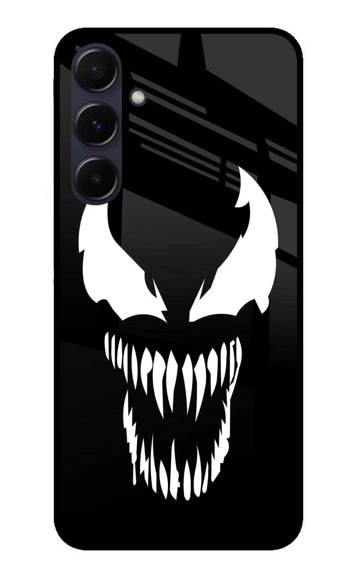 Venom Samsung A35 5G Glass Case Back Cover by Casekaro