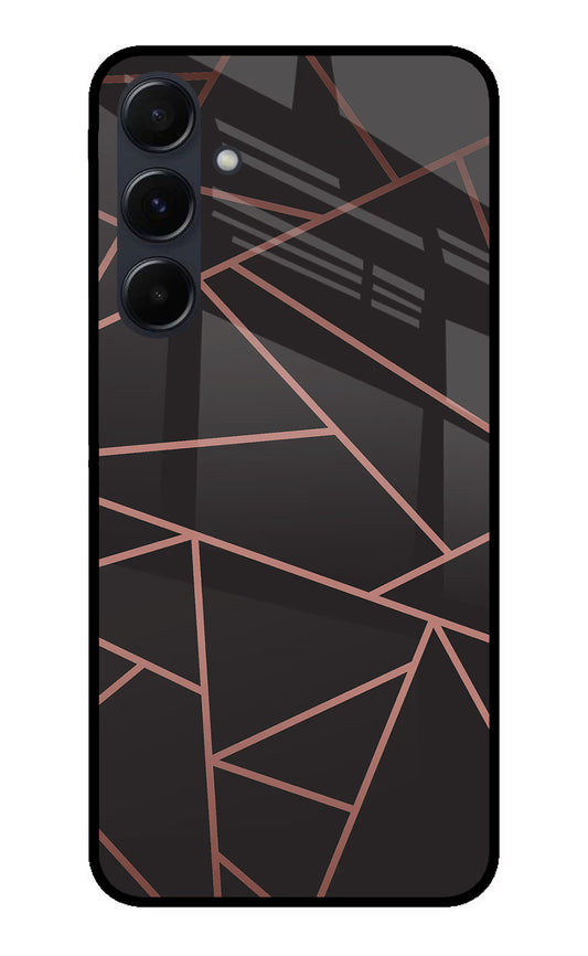Geometric Pattern Samsung A35 5G Glass Case