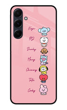 BTS names Samsung A35 5G Glass Case