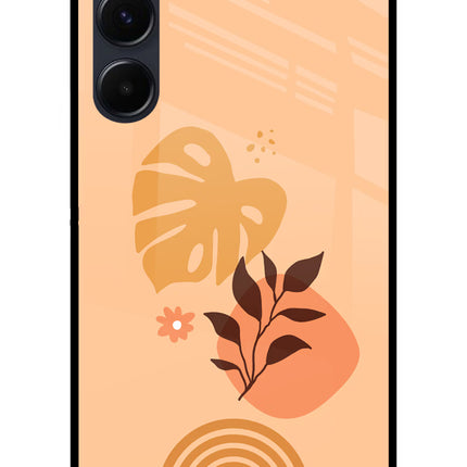 Bohemian Art Samsung A35 5G Glass Case Back Cover by Casekaro