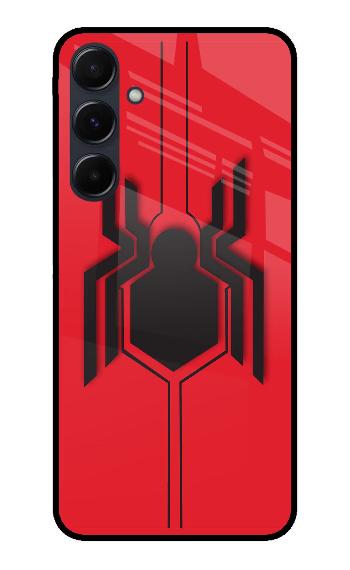 Spider Samsung A35 5G Glass Case Back Cover by Casekaro