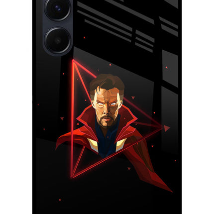 Doctor Ordinary Samsung A35 5G Glass Case Back Cover by Casekaro