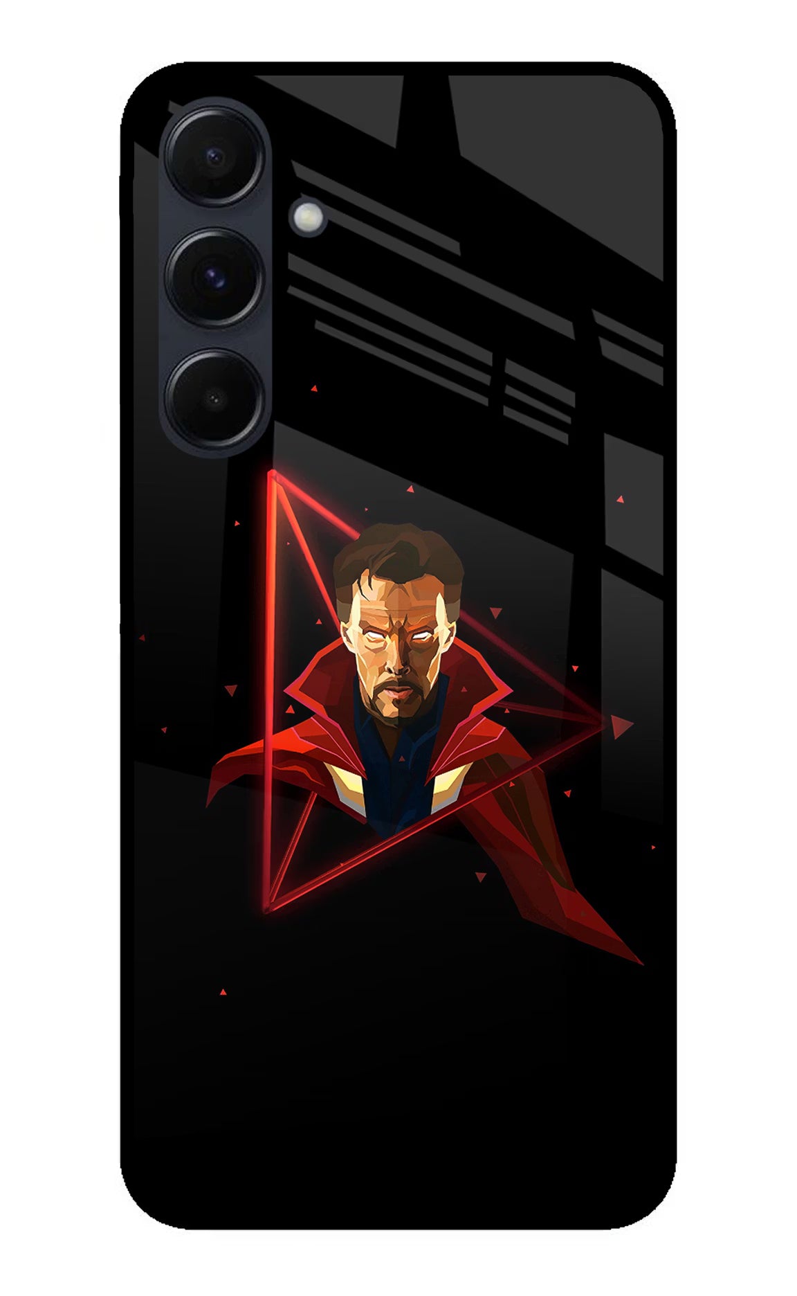 Doctor Ordinary Samsung A35 5G Glass Case Back Cover by Casekaro