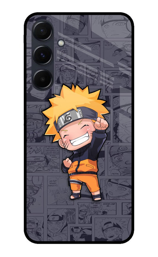Chota Naruto Samsung A35 5G Glass Case