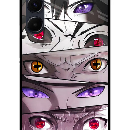 Naruto Anime Samsung A35 5G Glass Case Back Cover by Casekaro