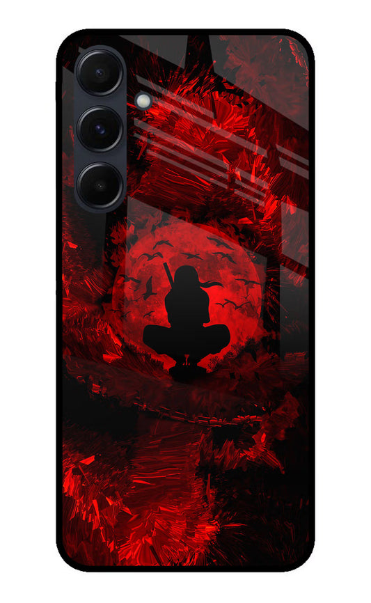 Itachi Uchiha Samsung A35 5G Glass Case