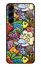 Veggie Doodle Samsung A35 5G Glass Case