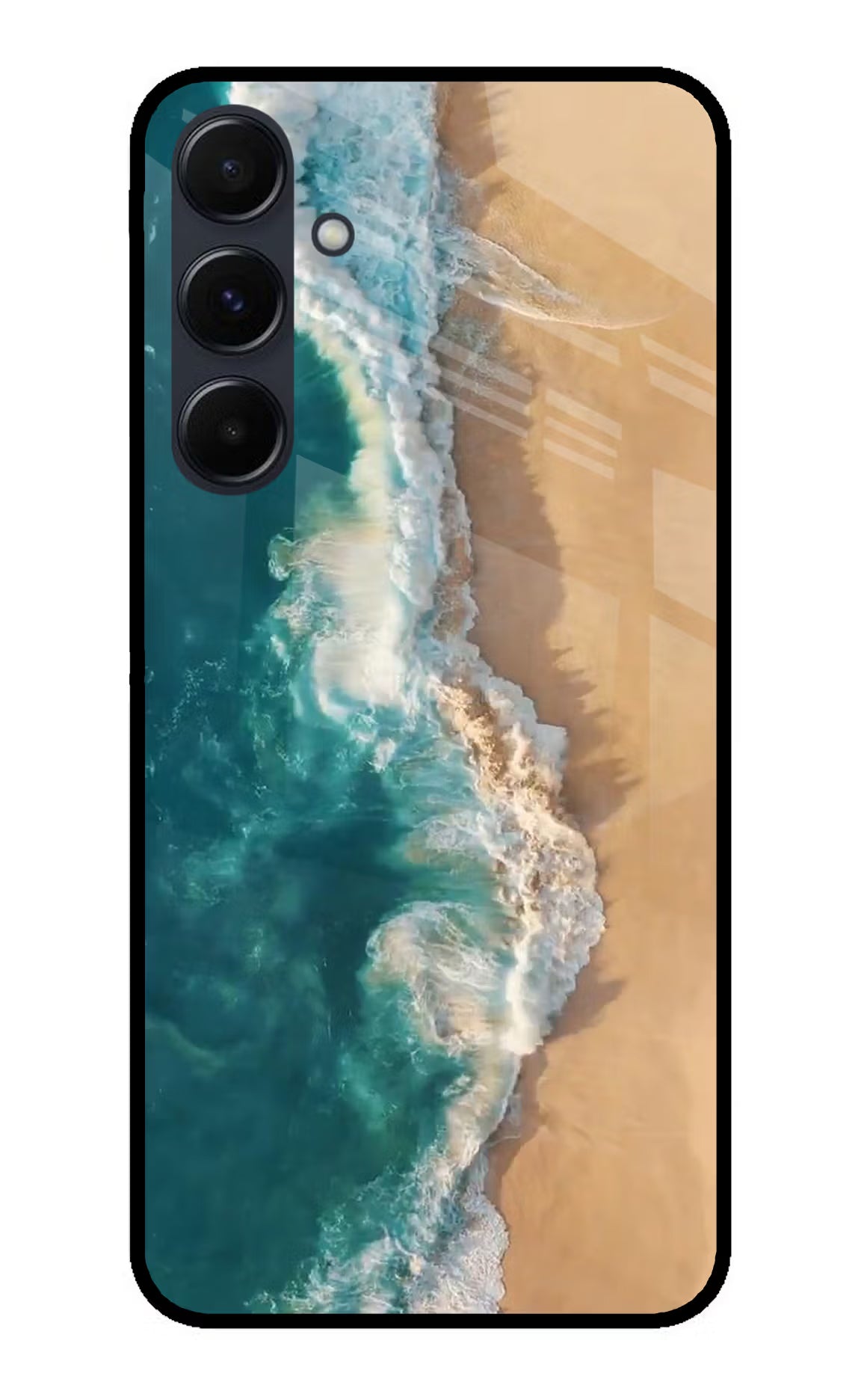 Ocean Beach Samsung A35 5G Glass Case