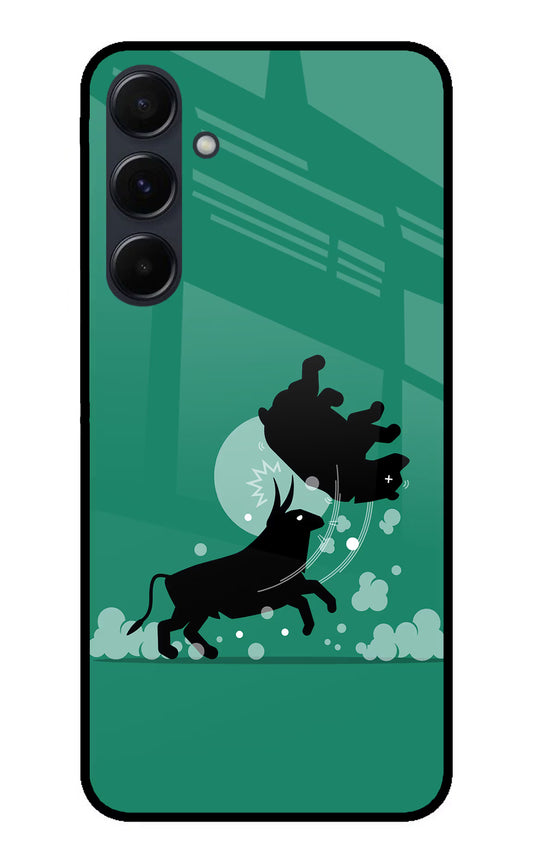 Bull Conqueror Samsung A35 5G Glass Case