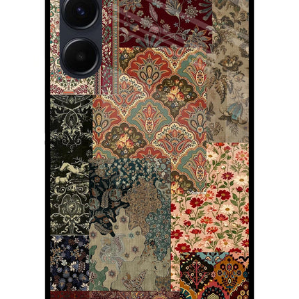 Desi Print Samsung A35 5G Glass Case Back Cover by Casekaro