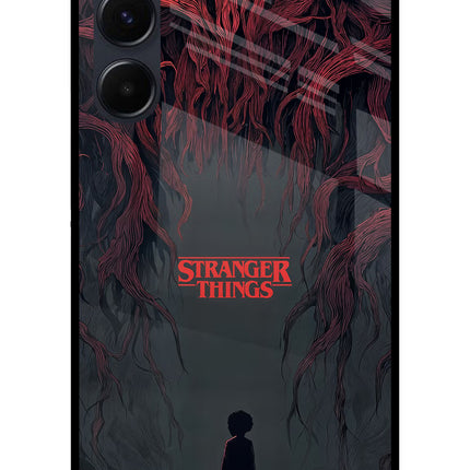 Ordinary Things Dark Side Samsung A35 5G Glass Case Back Cover by Casekaro