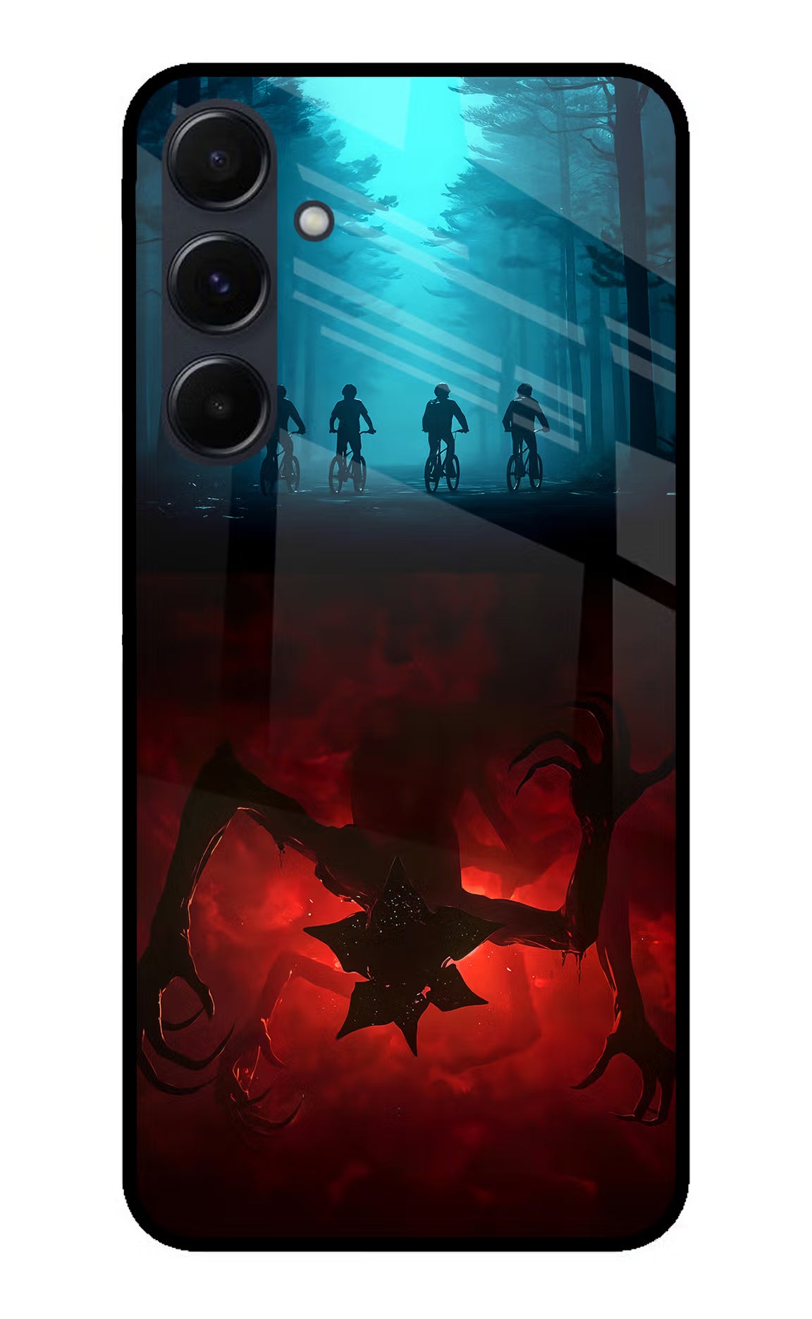 Ordinary Things Downside Up Samsung A35 5G Glass Case Back Cover by Casekaro