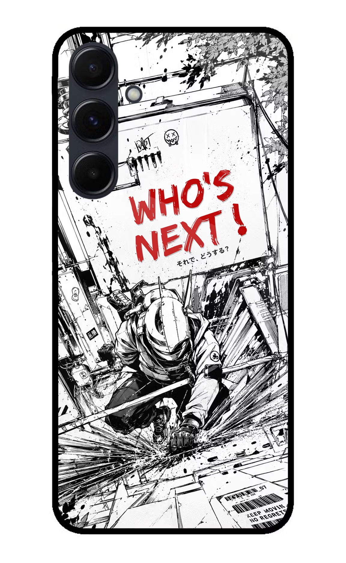 Who's Next Samsung A35 5G Glass Case
