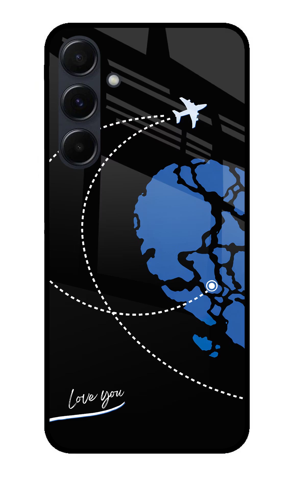 Love Orbit Samsung A35 5G Glass Case