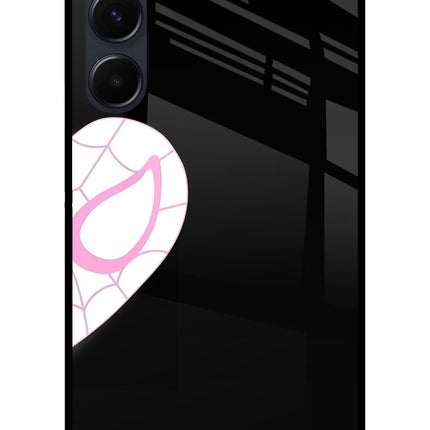 Gwen Mask Samsung A35 5G Glass Case Back Cover by Casekaro