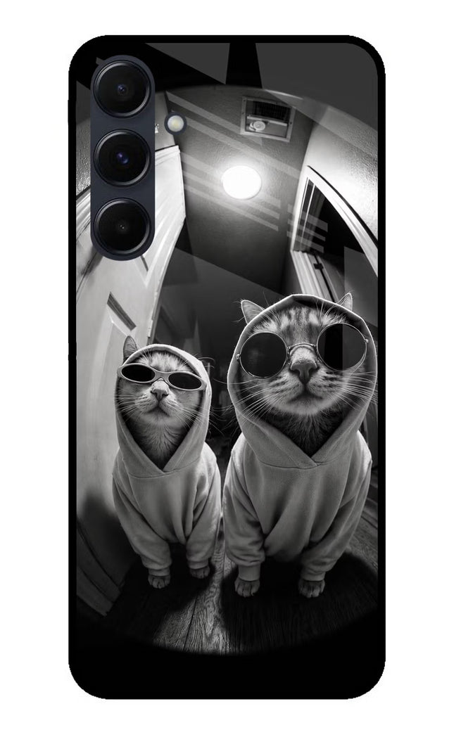 Hood Cats Samsung A35 5G Glass Case