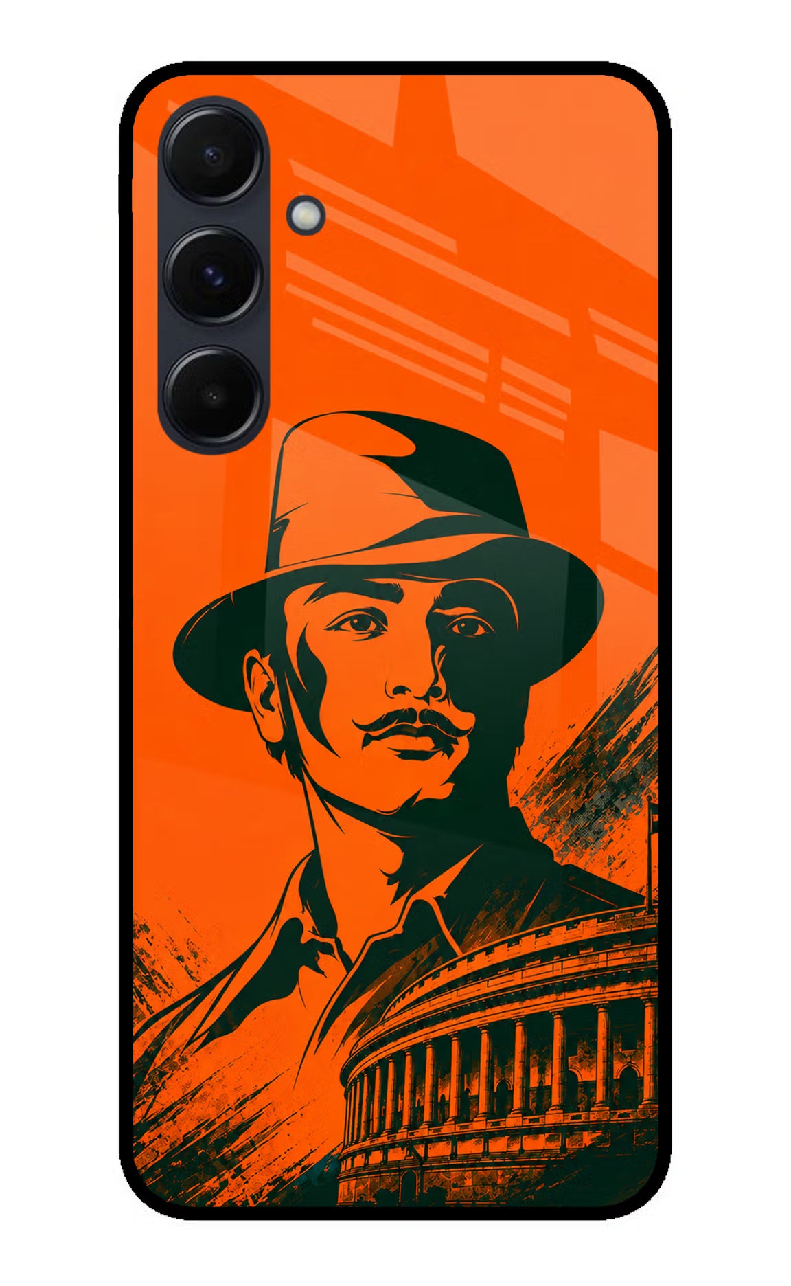 Bhagat Singh Legacy Samsung A35 5G Glass Case