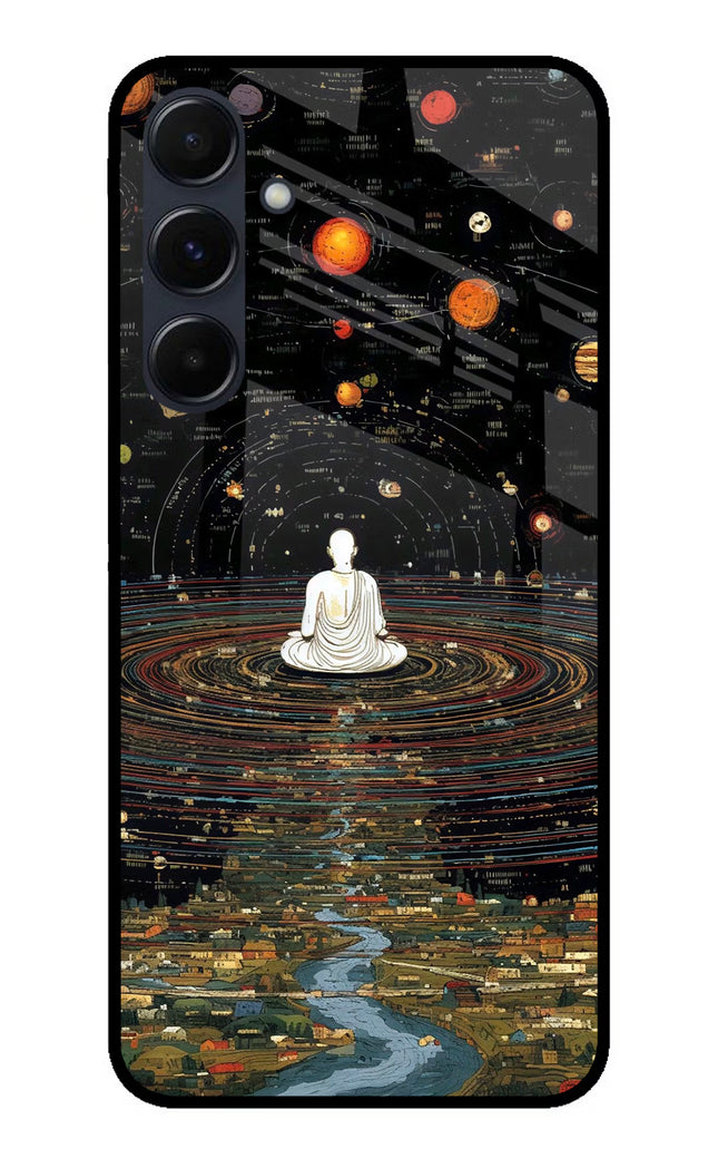 Space Monk Samsung A35 5G Glass Case