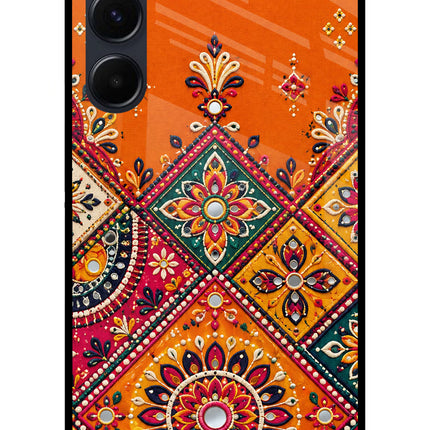 Kutch Glow Samsung A35 5G Glass Case