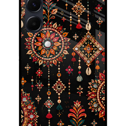 Boho Noir Samsung A35 5G Glass Case