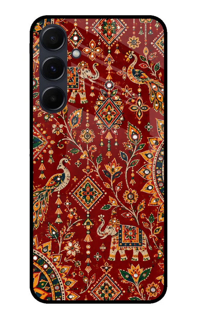 Laal Riwaaz Samsung A35 5G Glass Case