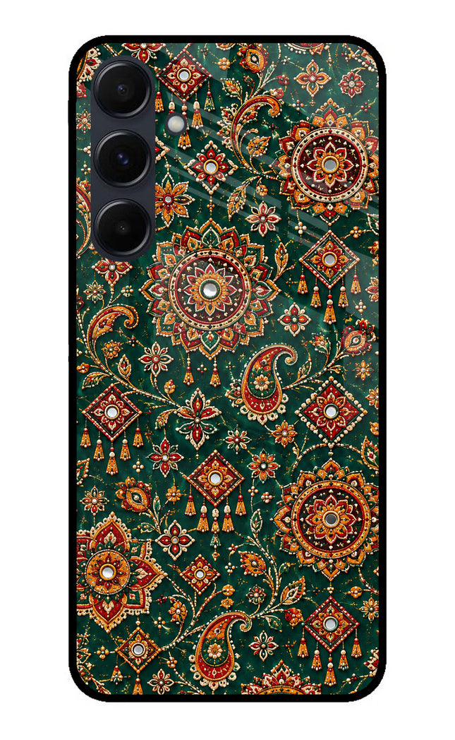 Green Pataka Samsung A35 5G Glass Case