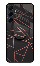 Geometric Pattern Samsung A35 5G Pop Case by Casekaro