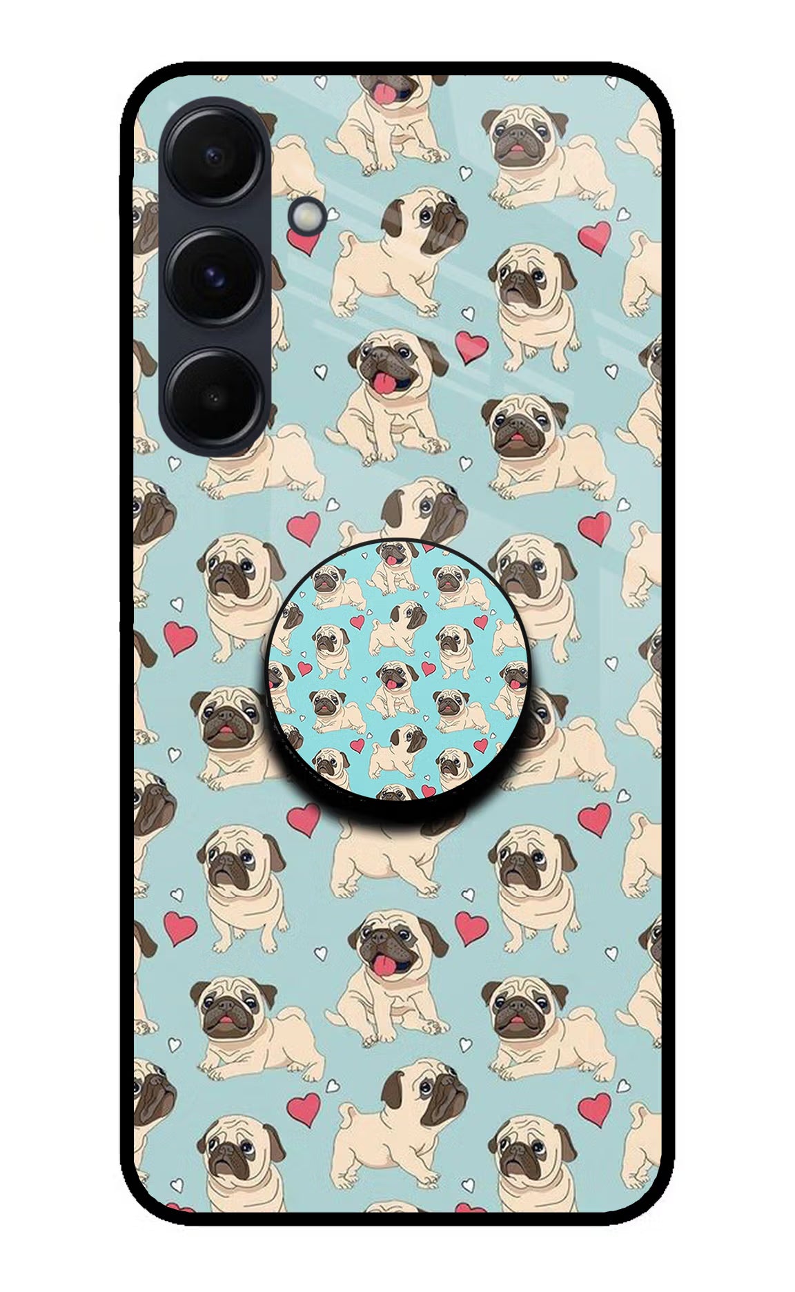 Pug Dog Samsung A35 5G Pop Case by Casekaro