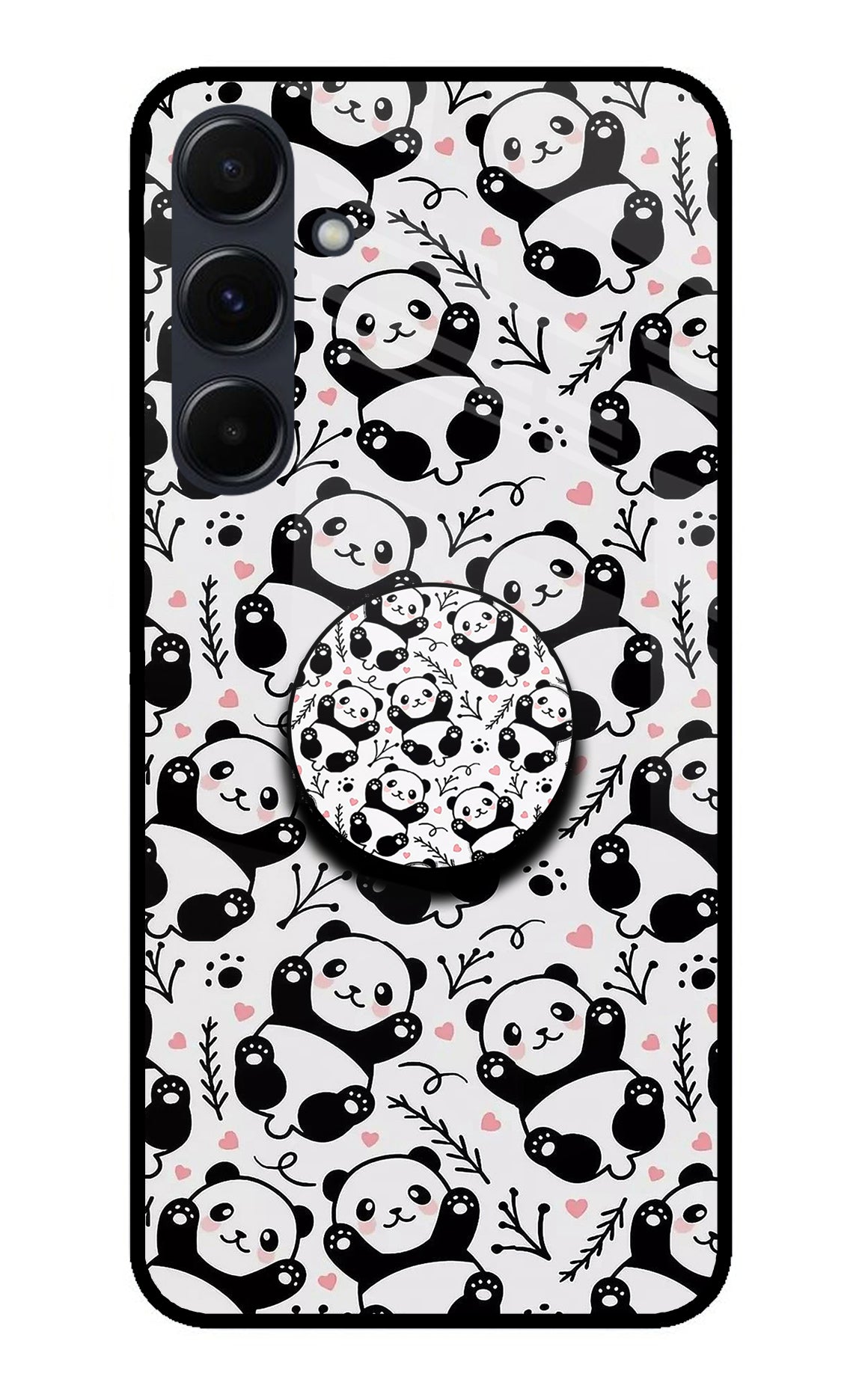 Cute Panda Samsung A35 5G Pop Case