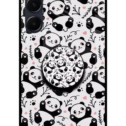 Cute Panda Samsung A35 5G Pop Case by Casekaro