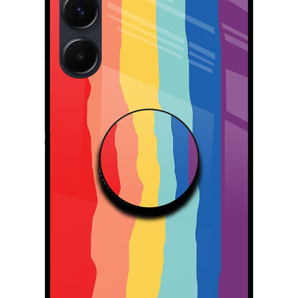 Rainbow Samsung A35 5G Pop Case by Casekaro