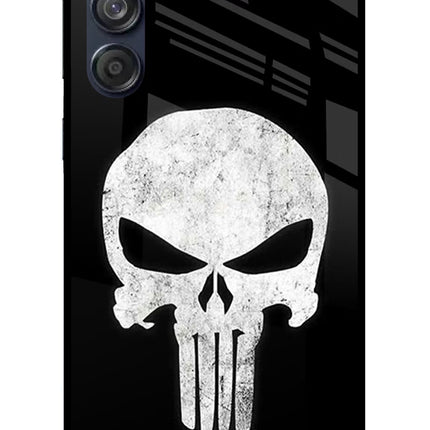 Punisher Skull Samsung M55 5G Glass Case