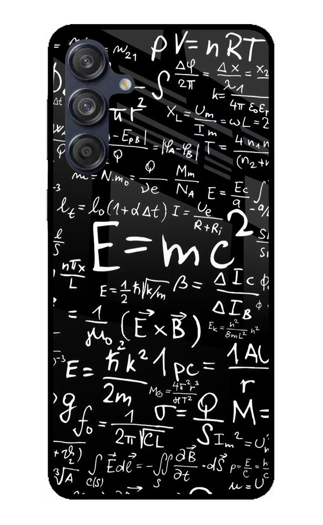 Physics Formula Samsung M55 5G Glass Case