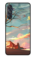 Scenery Samsung M55 5G Glass Case