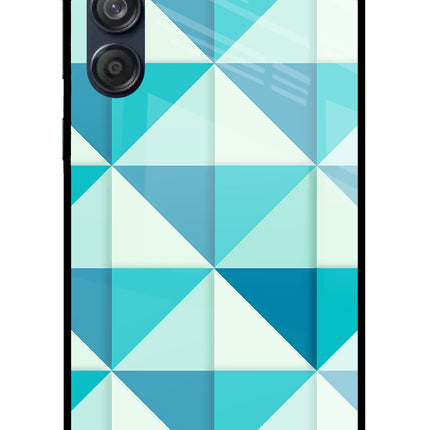 Abstract Samsung M55 5G Glass Case