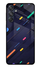 Abstract Design Samsung M55 5G Glass Case