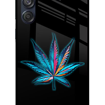 Weed Samsung M55 5G Glass Case