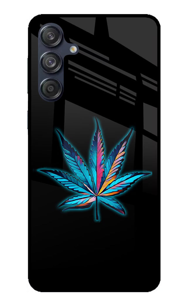 Weed Samsung M55 5G Glass Case