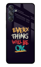 Everything Will Be Ok Samsung M55 5G Glass Case