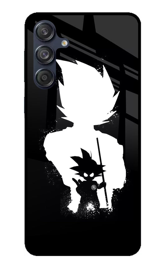 Goku Shadow Samsung M55 5G Glass Case