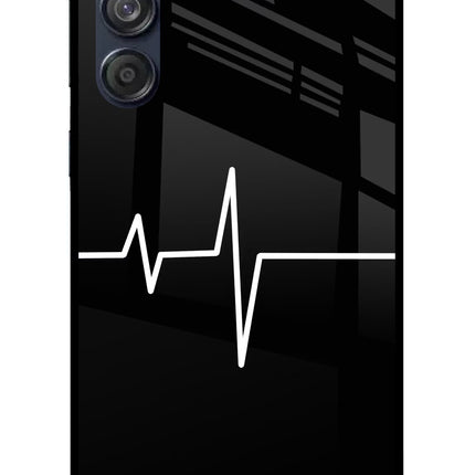 Heart Beats Samsung M55 5G Glass Case