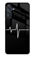 Heart Beats Samsung M55 5G Glass Case
