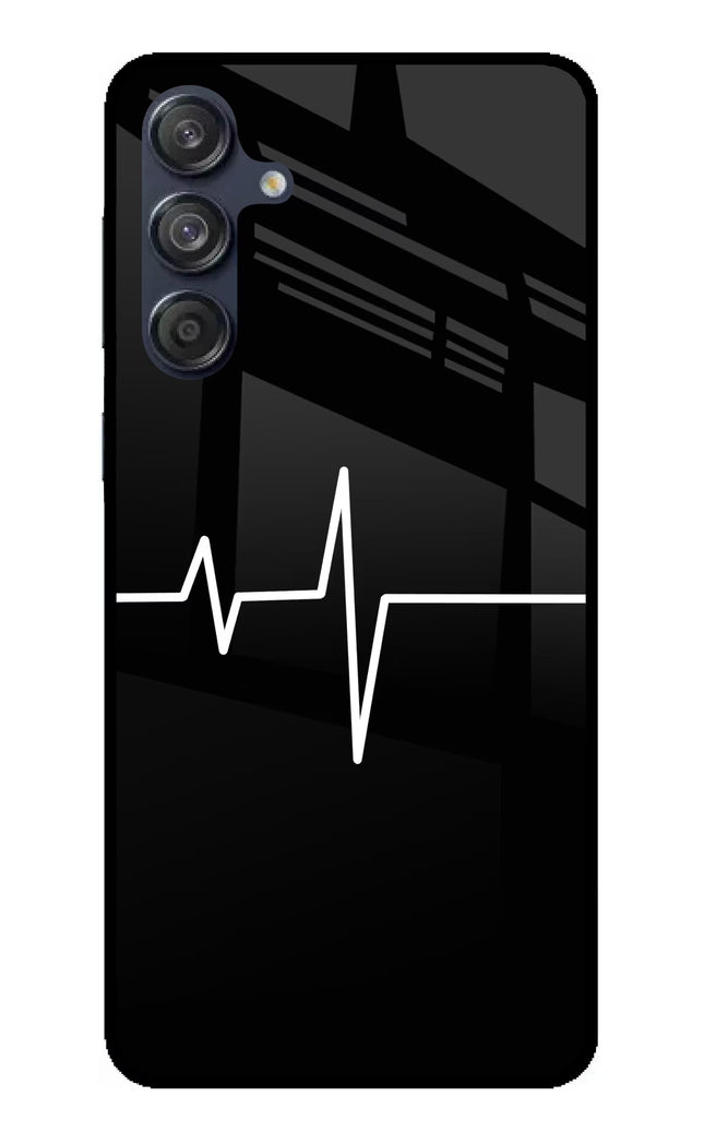 Heart Beats Samsung M55 5G Glass Case